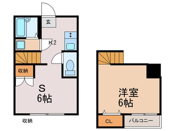 メゾン・ド・オリーブ清水の物件間取画像